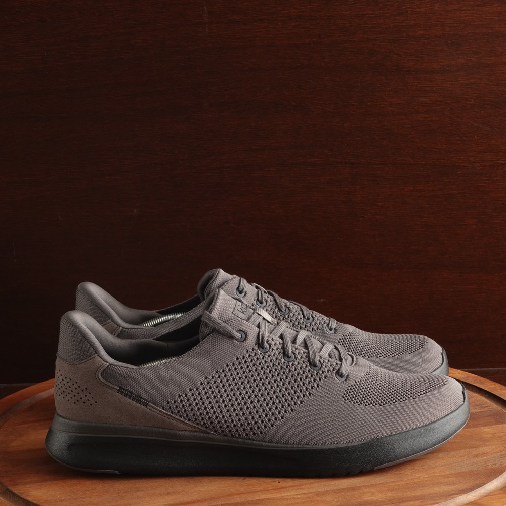 Kizik Sneakers Mens Size 15 Gray Lima Athletic Hands Free Walking Comfort Shoes
